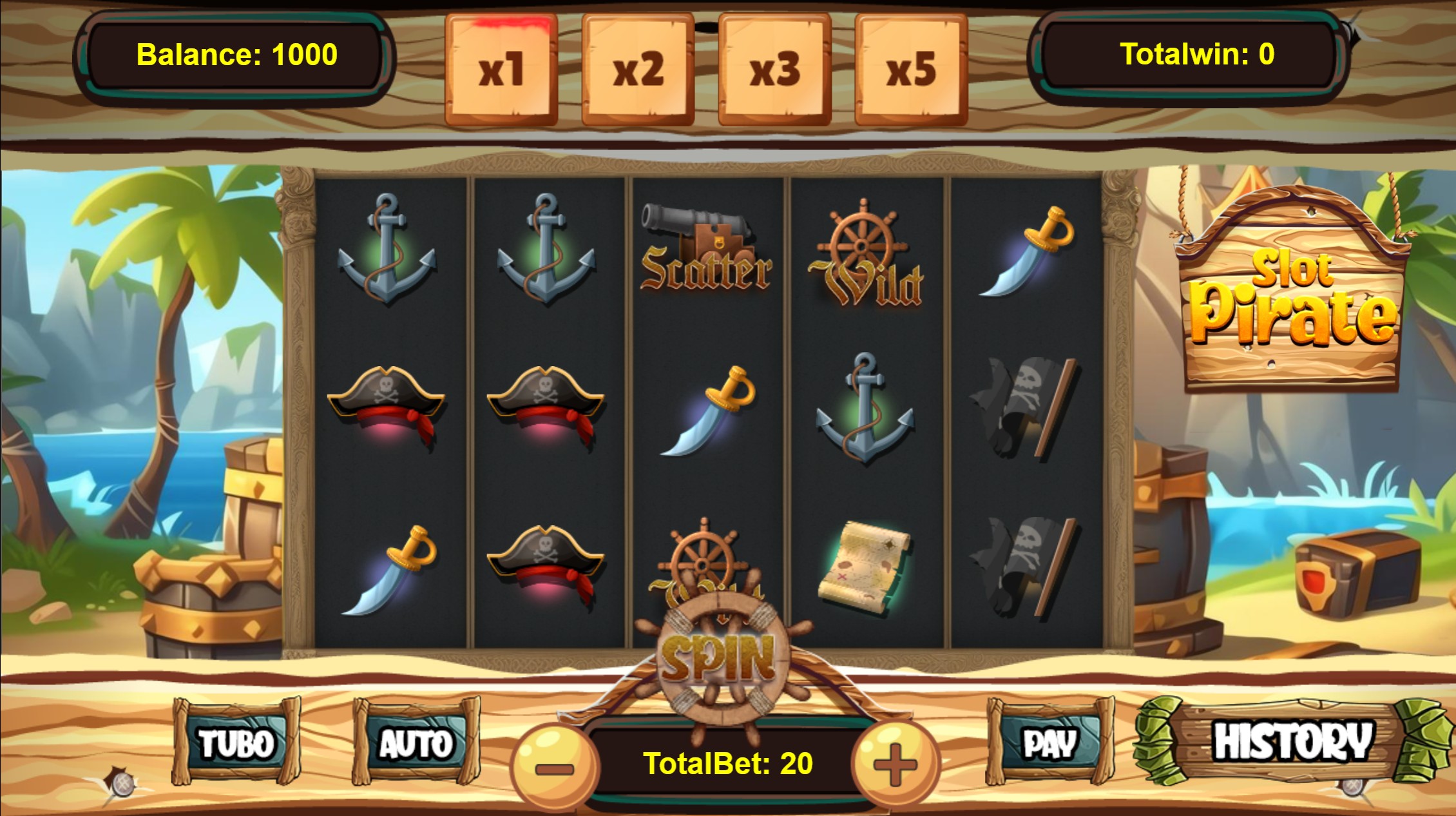 Slot Pirate Game